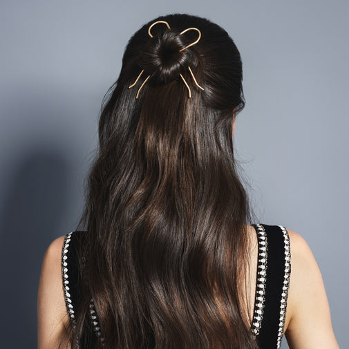 Slim Chignon French Hair Pins Set
