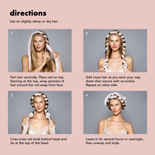 Heatless Soft Ribbon Curl Set