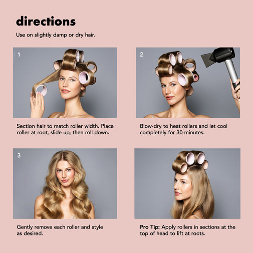 Ceramic Volumizing Rollers 9-Pack