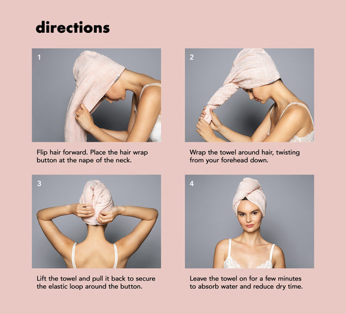 Quick Dry Microfiber Hair Wrap
