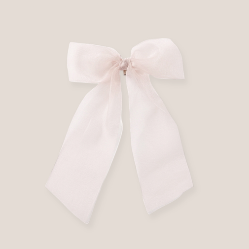 Jolie Organza Bow Ponytail Hook