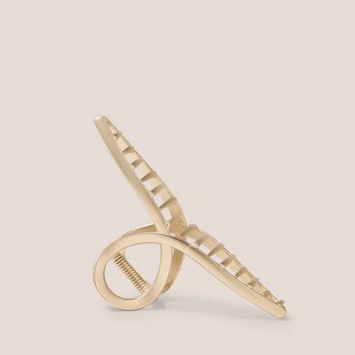 French Twist Claw Clip - Gold
