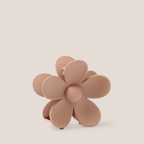 Secret Garden Flower Claw Clip - Champagne