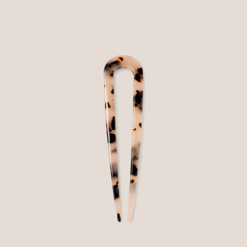 Sleek Chignon French Hair Pin - Tortoise