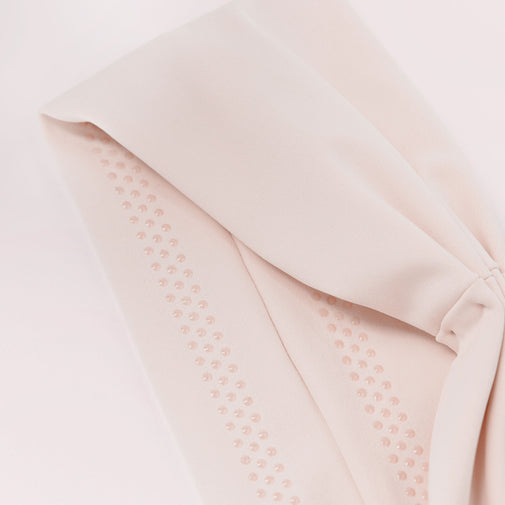 Lotus Band Soft Pleated Headband - Cream