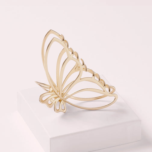 Gilded Wing Butterfly Claw Clip