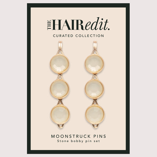 Moonstruck Stone Bobby Pins Set