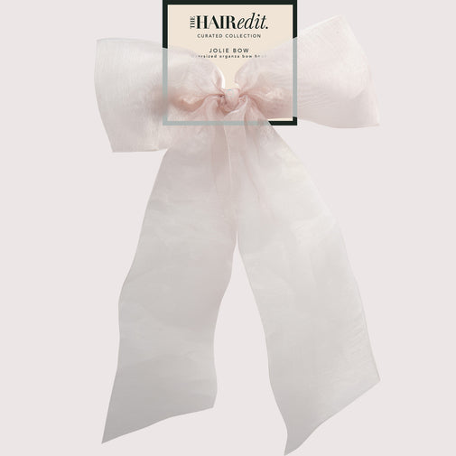 Jolie Organza Bow Ponytail Hook
