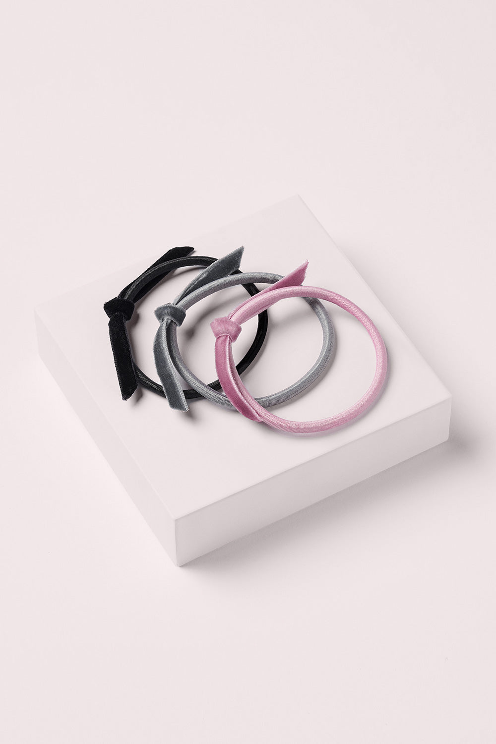 Black elastic velvet ribbon - Lace To Love