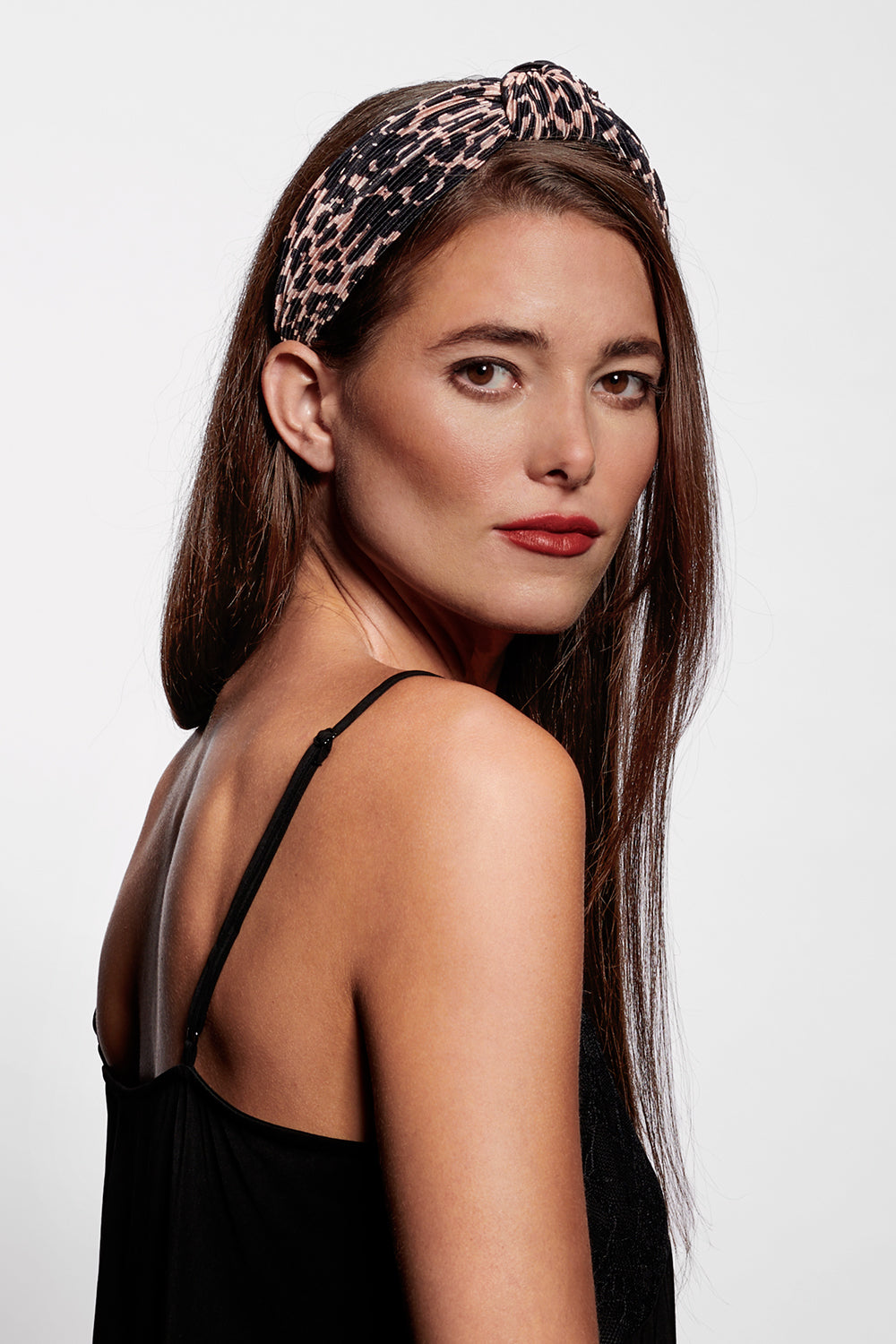 Lystrfac New Fashion Print Leopard Scrunchy Headband for Women Girls Trendy  Pleated Hairband Female Headpieces Hair Accessories