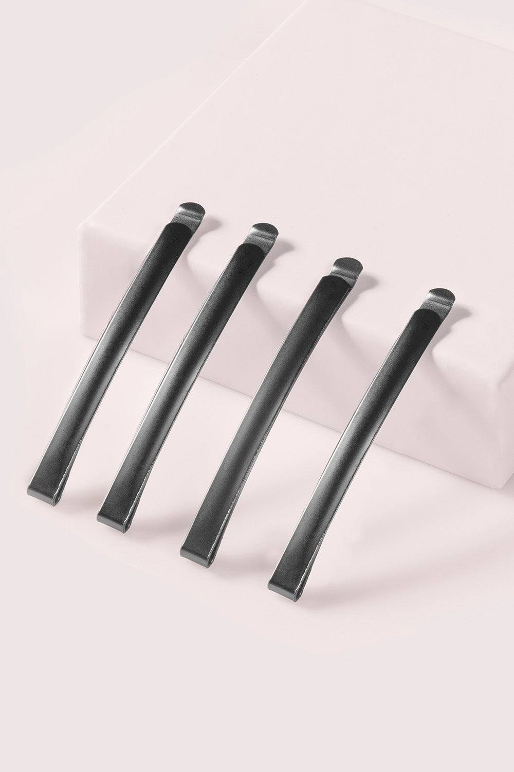 Gunmetal Bobby Pin Set - 4 Pack