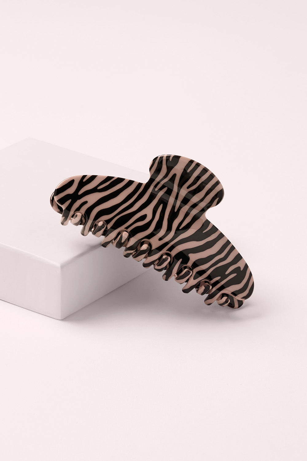 Untamed Zebra Claw Clip