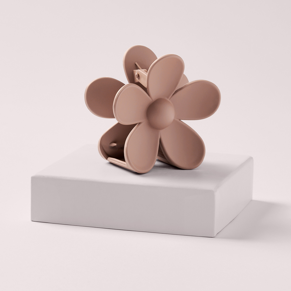 Secret Garden Flower Claw Clip - Champagne5