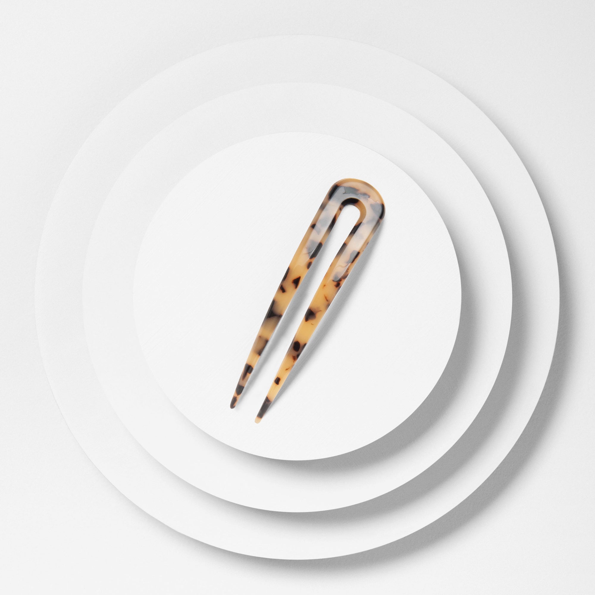 Sleek Chignon French Hair Pin - Tortoise8
