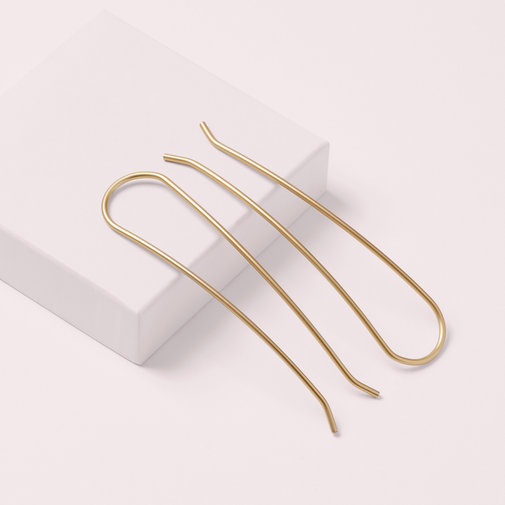 Slim Chignon French Hair Pins Set