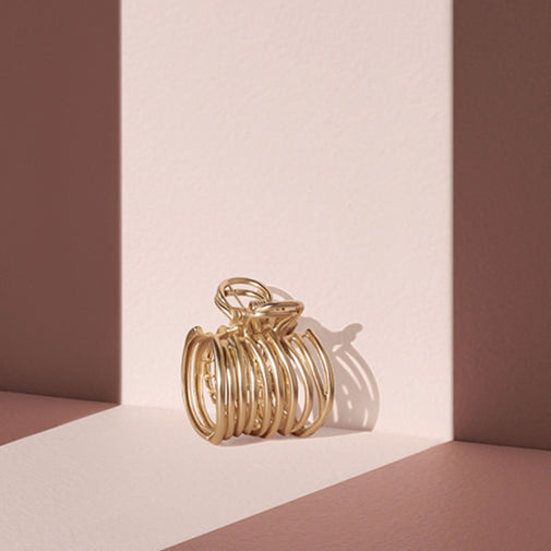 Gilded Wrap Ponytail Cuff Clip