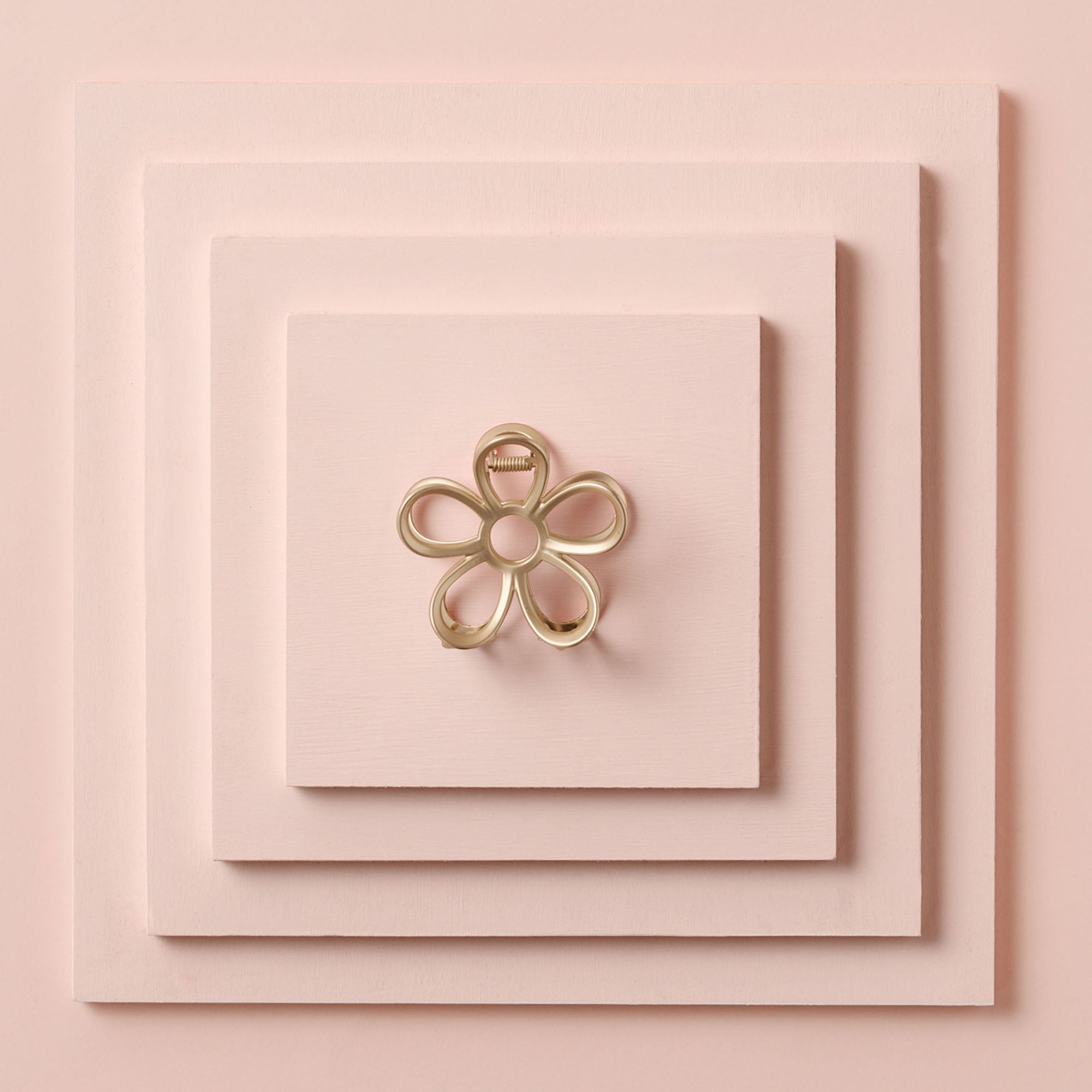 Secret Garden Flower Claw Clip - Gilded6