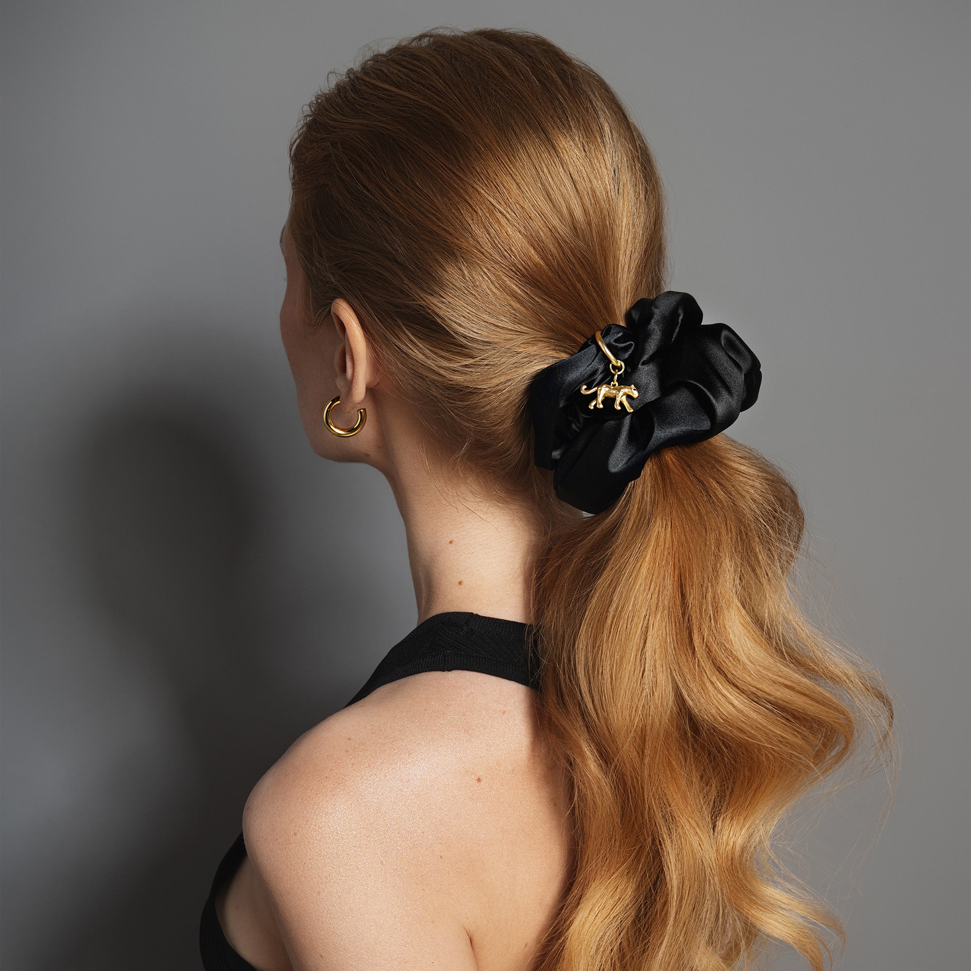 Charming Ruched Ribbon Scrunchie3