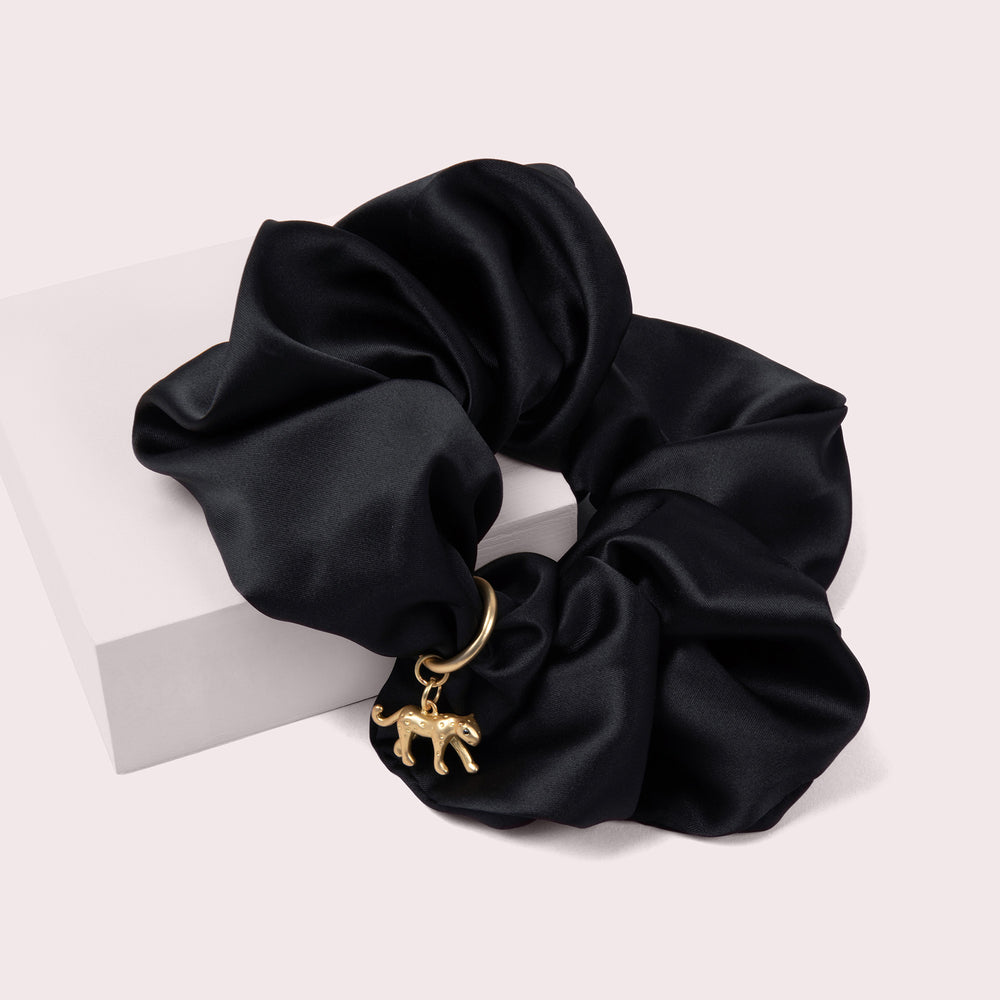 Charming Ruched Ribbon Scrunchie4