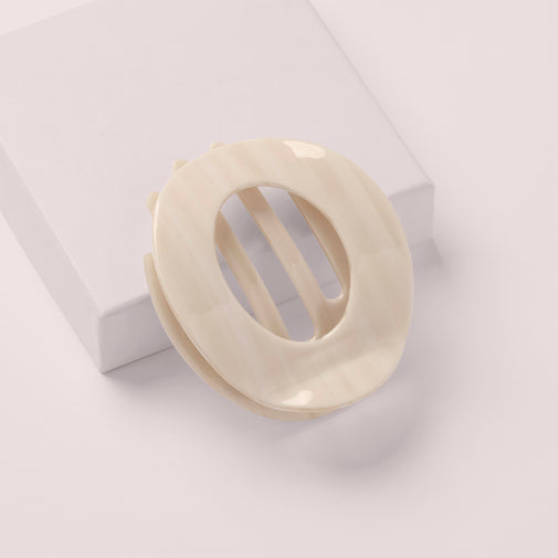 Quiet Luxury Flat Lay Claw Clip