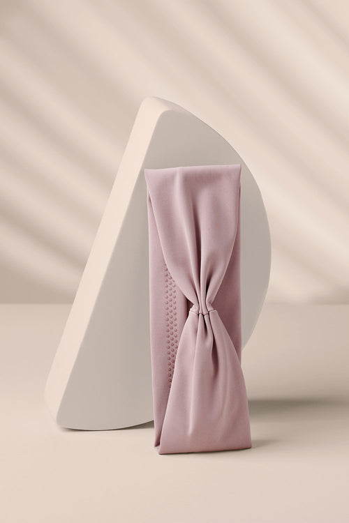Lotus Soft Pleated Headband lifestyle