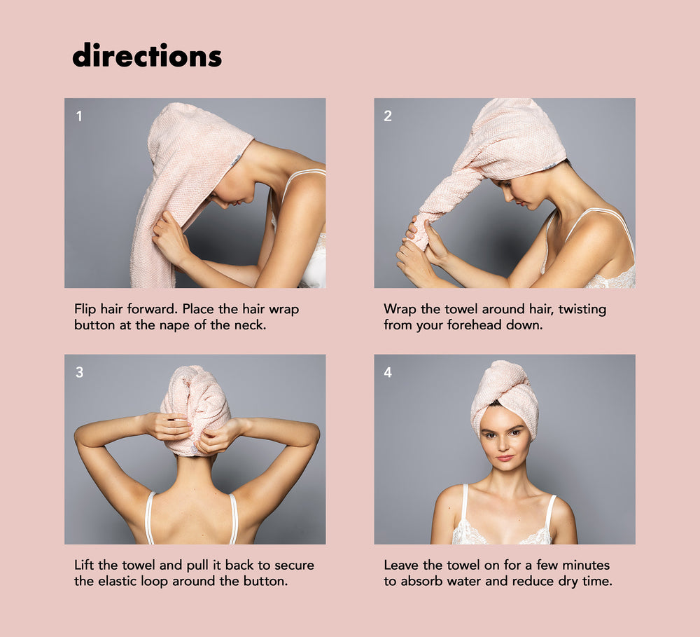 Quick Dry Microfiber Hair Wrap5
