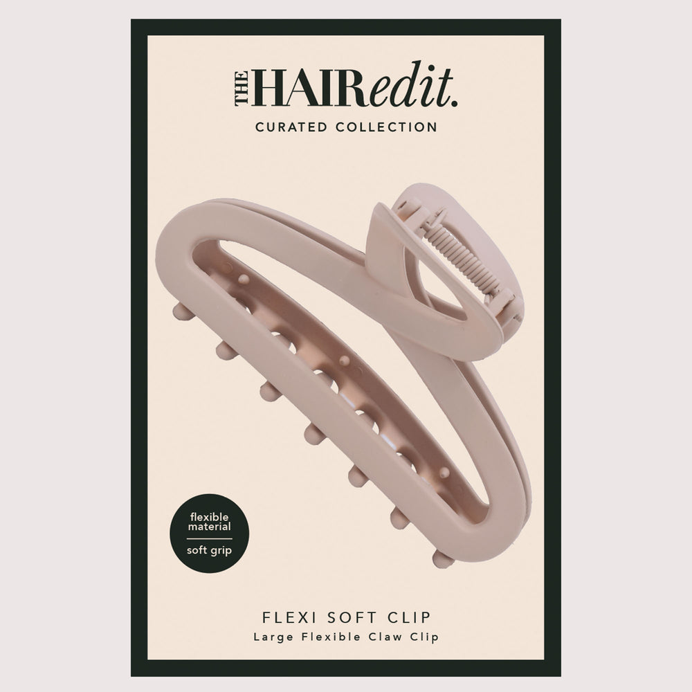 The Hair Edit Flexi Soft Claw Clip front of packaging6