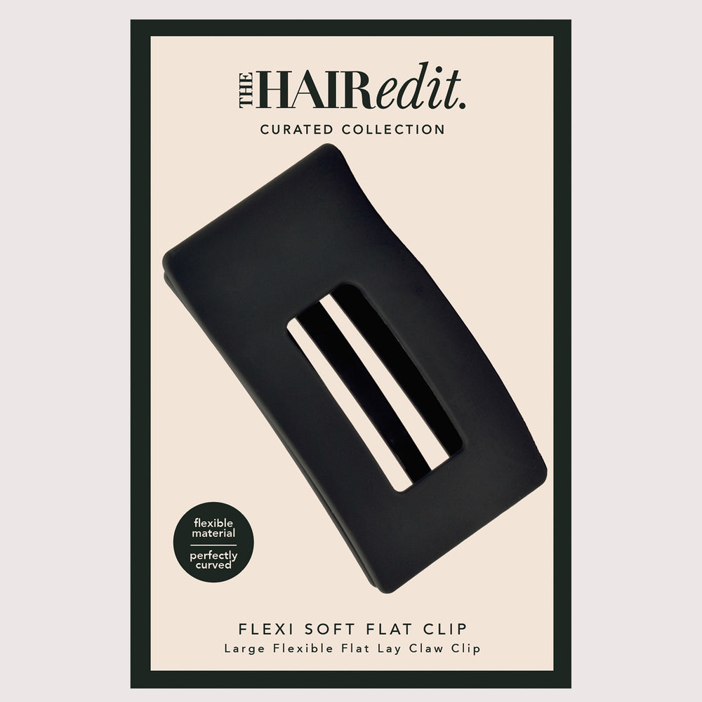The Hair Edit Flexi Soft Flat Lay Claw Clip front of packaging7