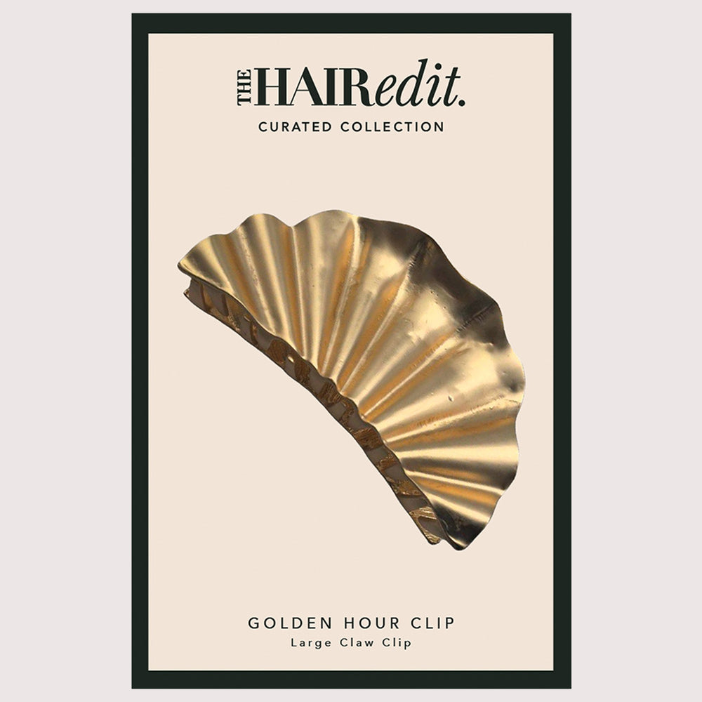 The Hair Edit Golden Hour Claw Clip front of packaging7