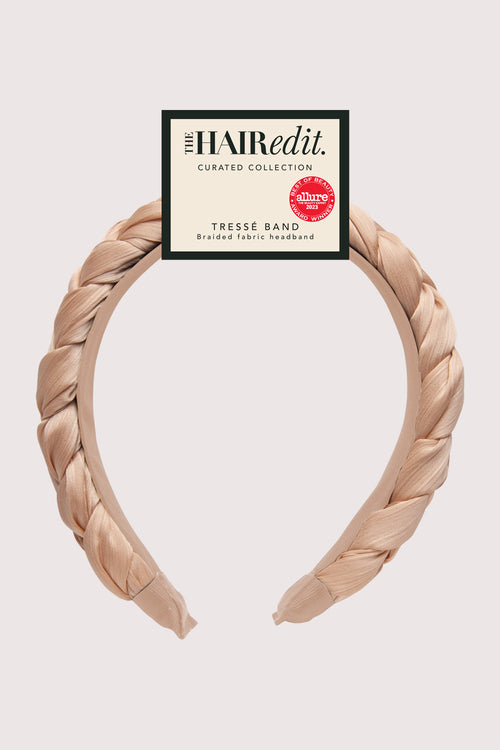 the hair edit tresse braided fabric headband packaging