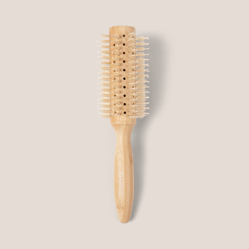 Sleek Goddess Boar Bristle Bamboo Round Brush1