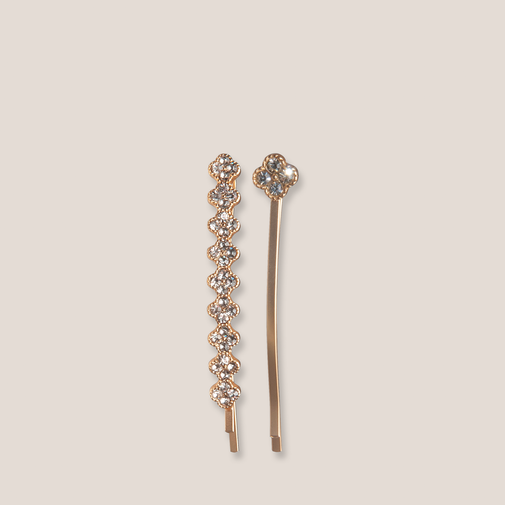 Glam Rhinestone Bobby Pins Set