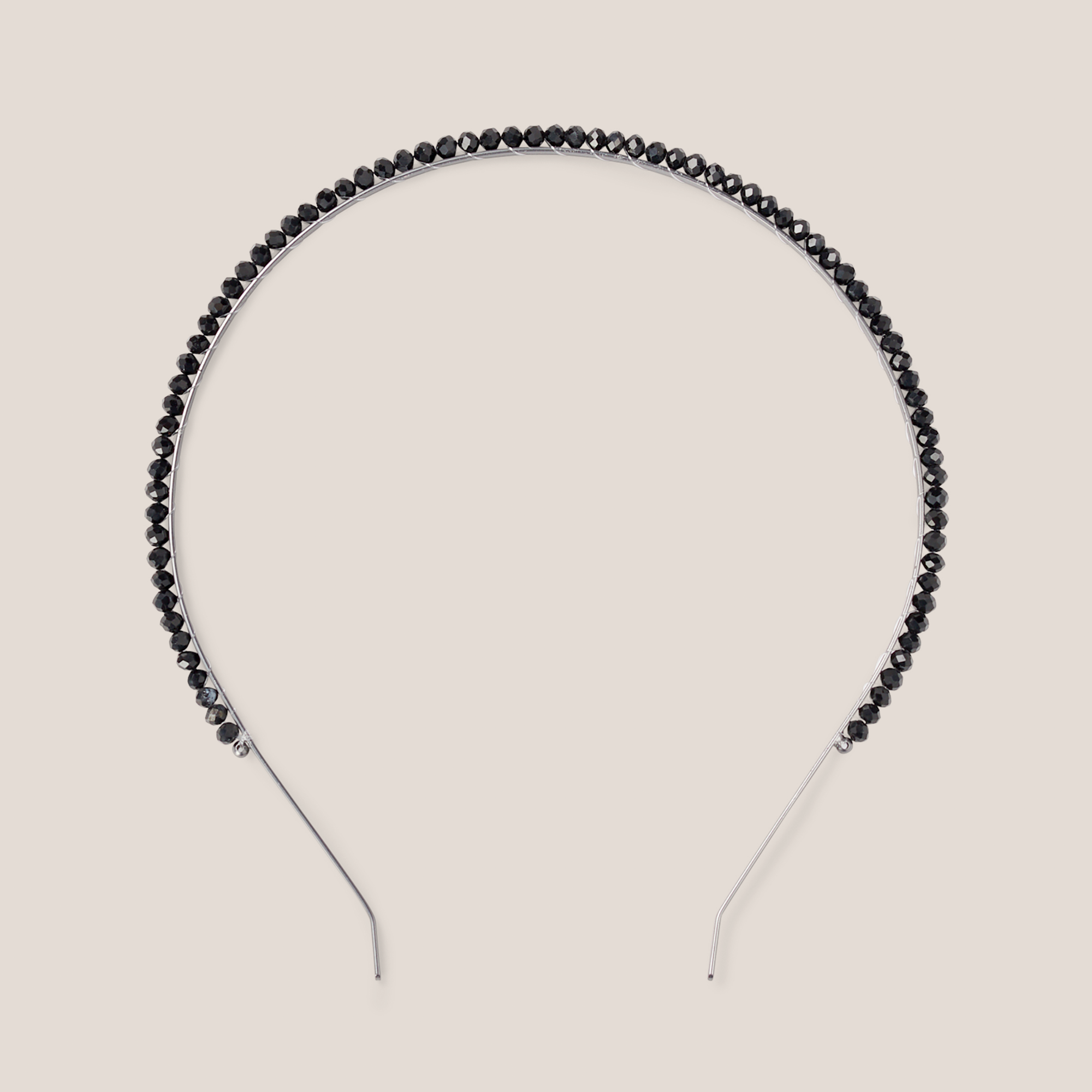 Midnight Star Crystal Chaplet Headband1
