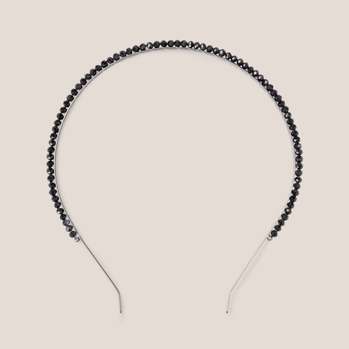 Midnight Star Crystal Chaplet Headband
