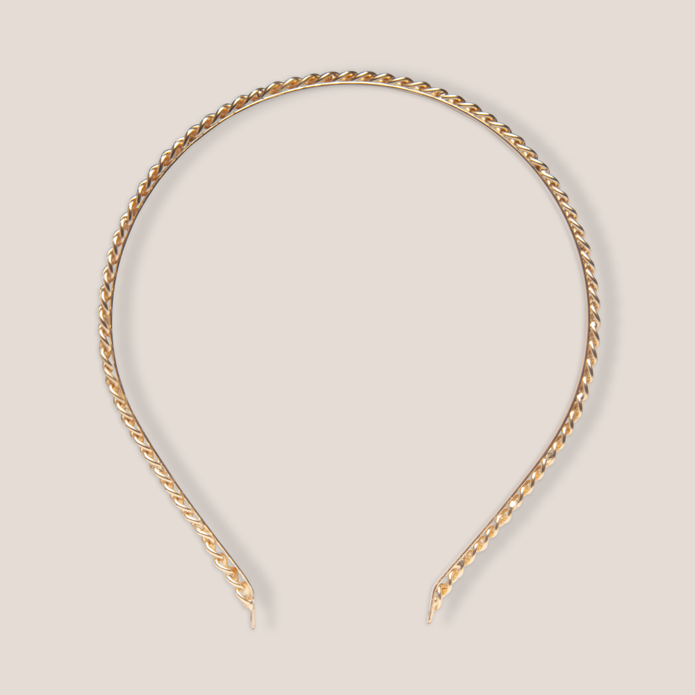 Cable Chaplet Chain Link Headband1
