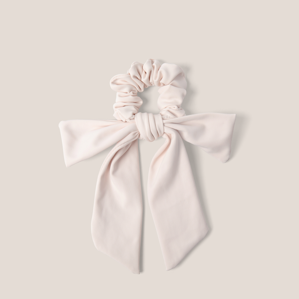 Goddess Ribbon Bow Scrunchie1