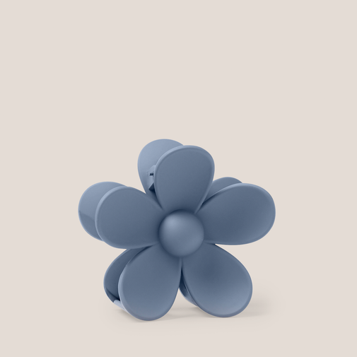 Secret Garden Flower Claw Clip - Slate