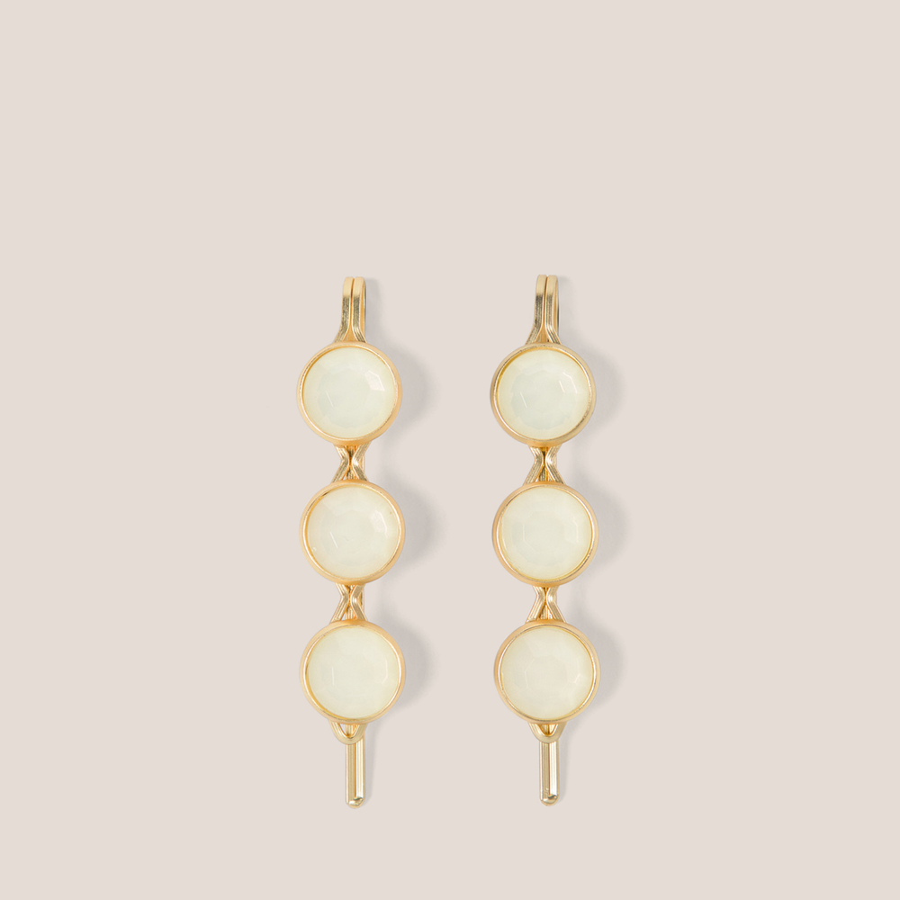 Moonstruck Stone Bobby Pins Set1