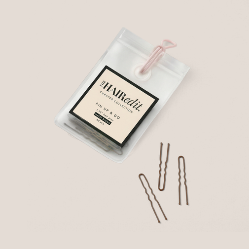 Pin Up & Go 1.75" Hair Pins - Matte Brown