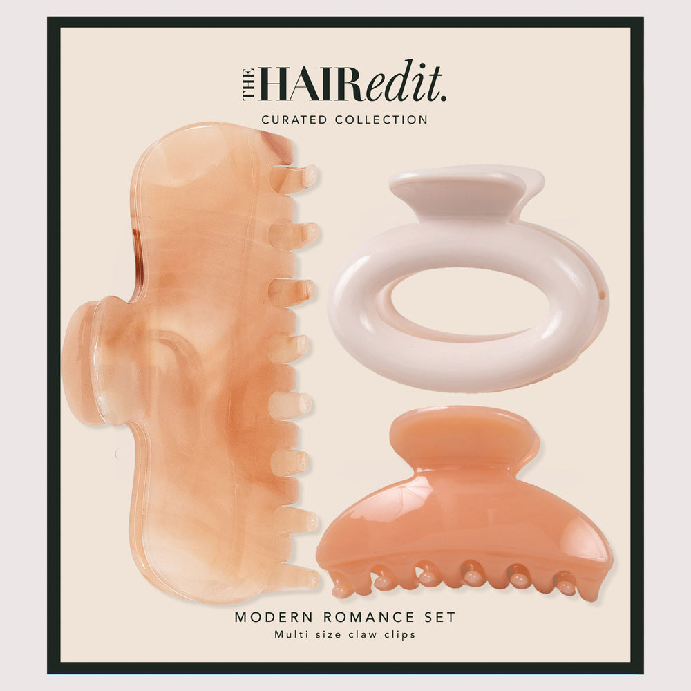 Modern Romance Claw Clips Set8