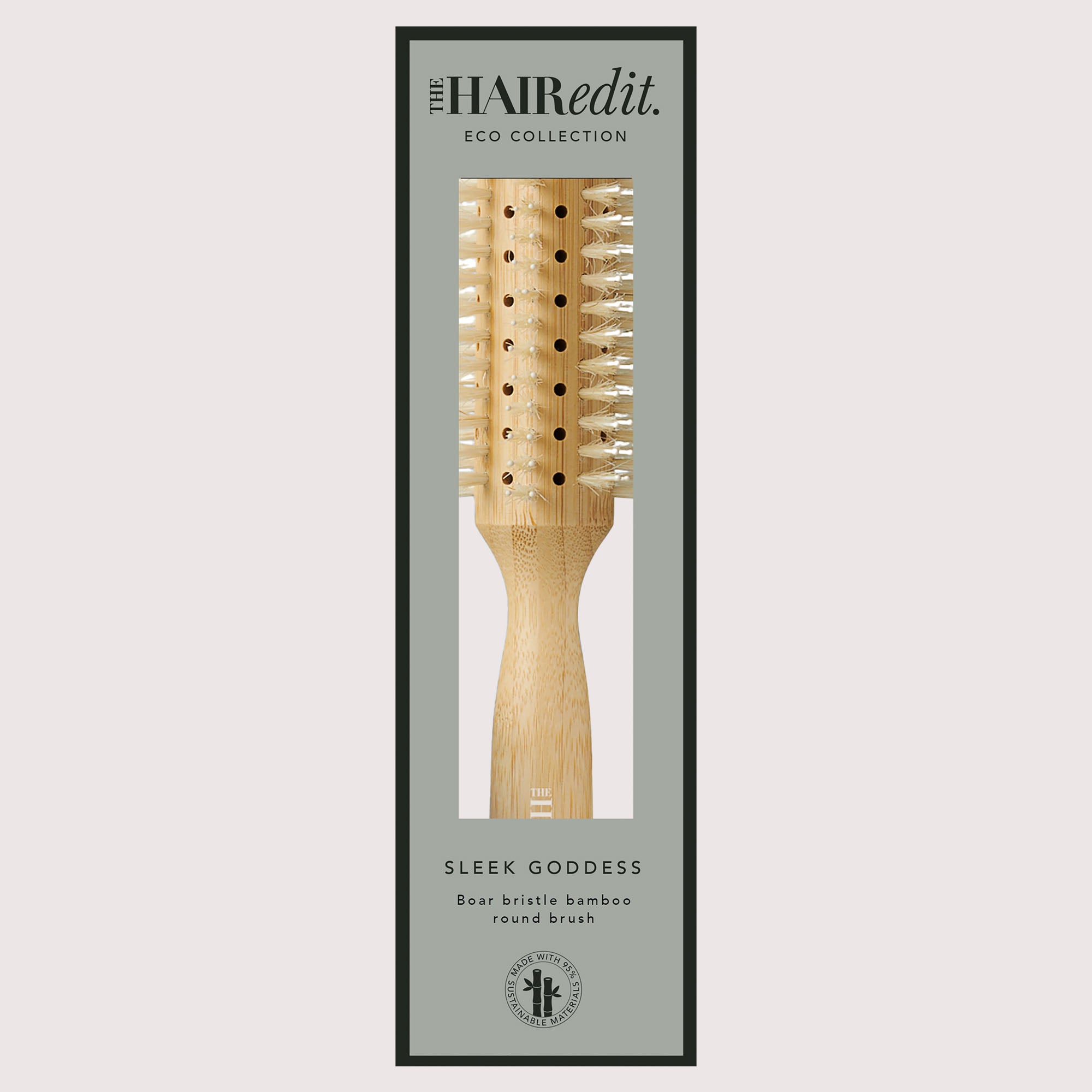 Sleek Goddess Boar Bristle Bamboo Round Brush6