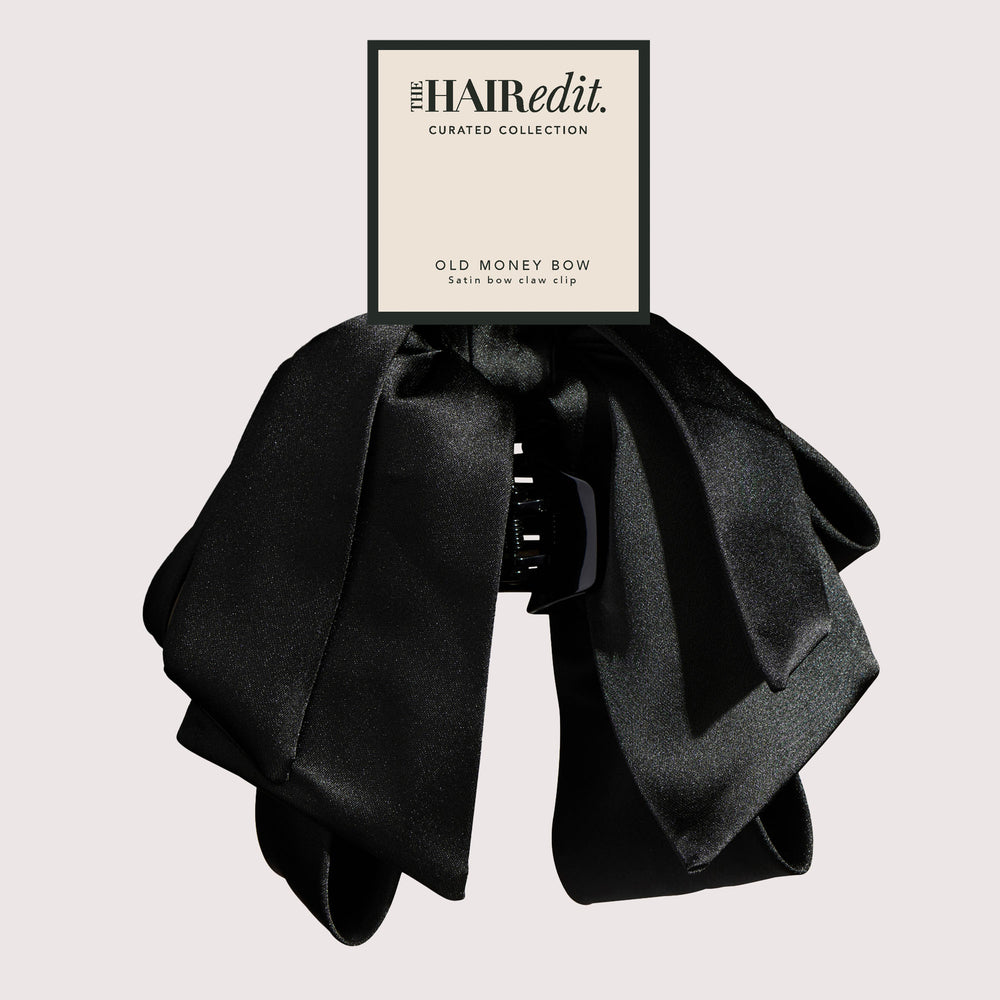 Old Money Satin Bow Claw Clip6