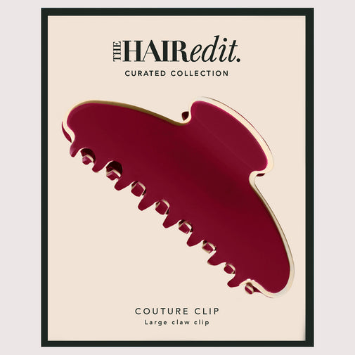 Couture Claw Clip - Red