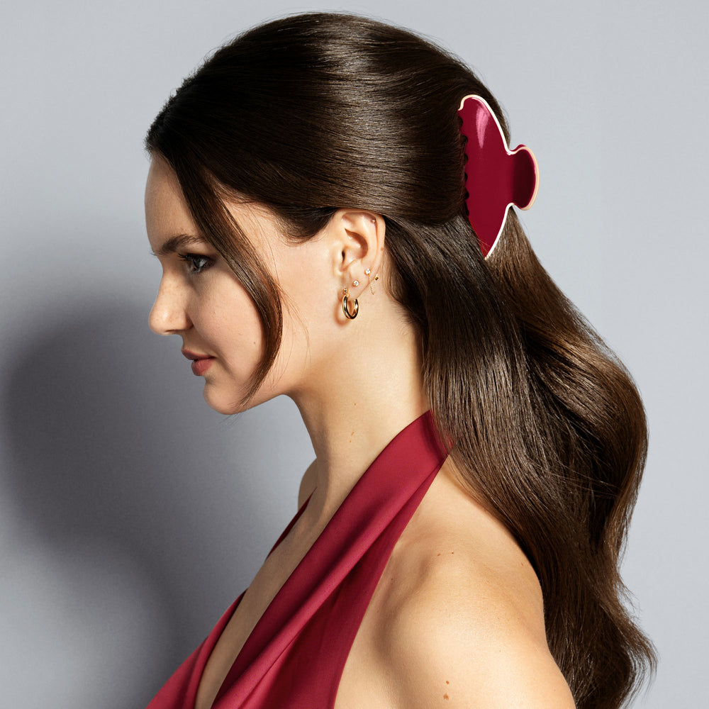 Couture Claw Clip - Red3