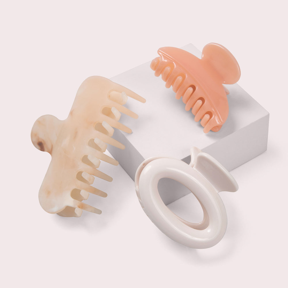 Modern Romance Claw Clips Set6