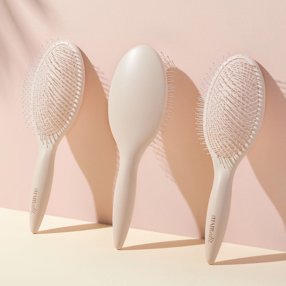 Smooth & Polish Detangling Brush - Cream6