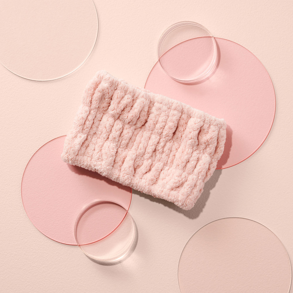 Hold Back & Glow Up Ultra-Wide Spa Headband5