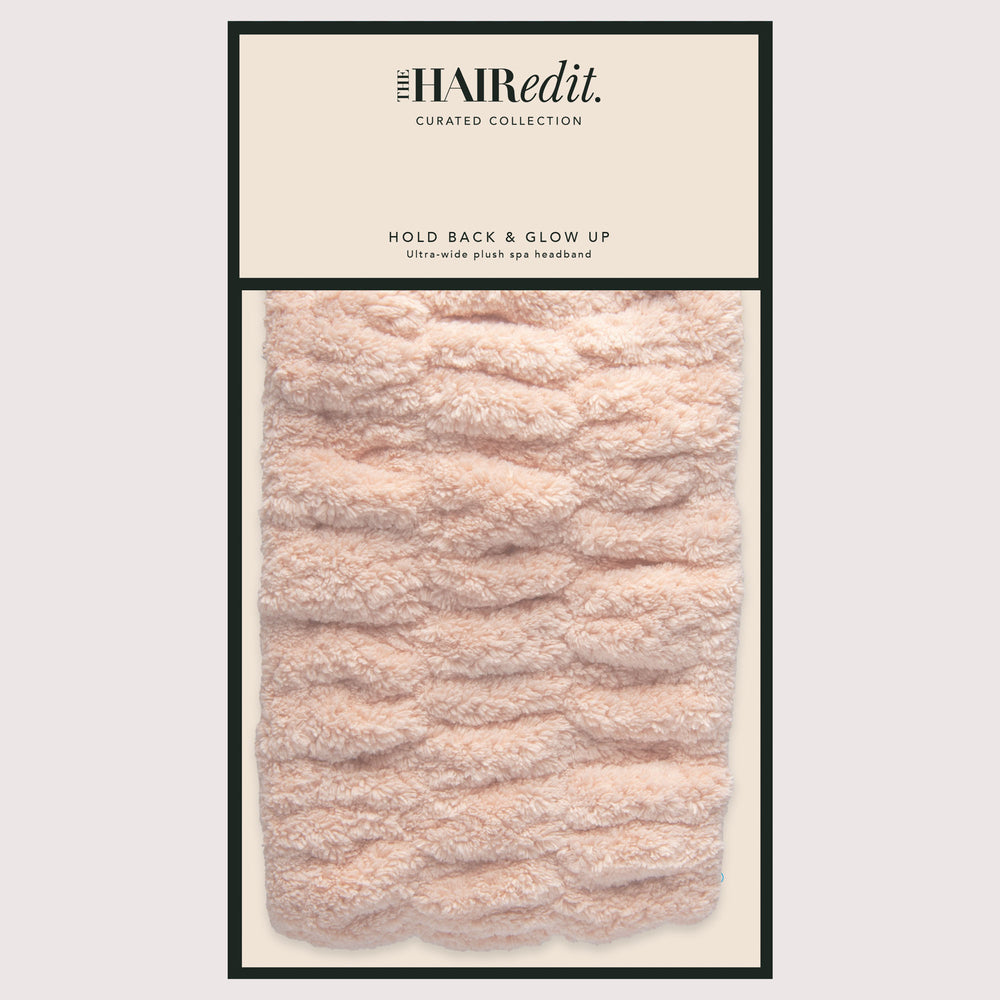 Hold Back & Glow Up Ultra-Wide Spa Headband6