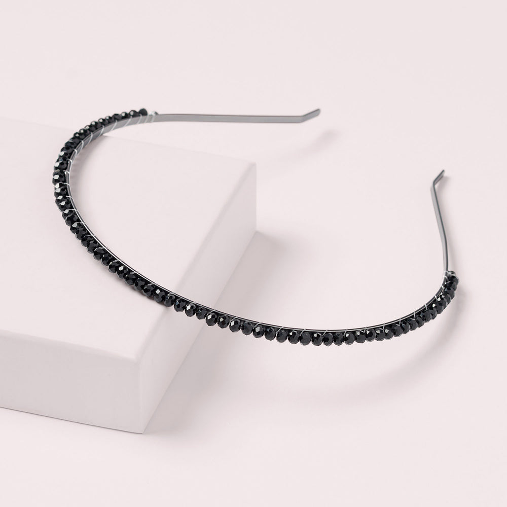 Midnight Star Crystal Chaplet Headband5