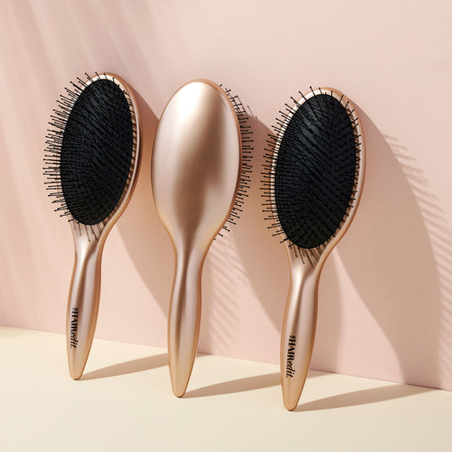 Smooth & Polish Detangling Brush - Gold